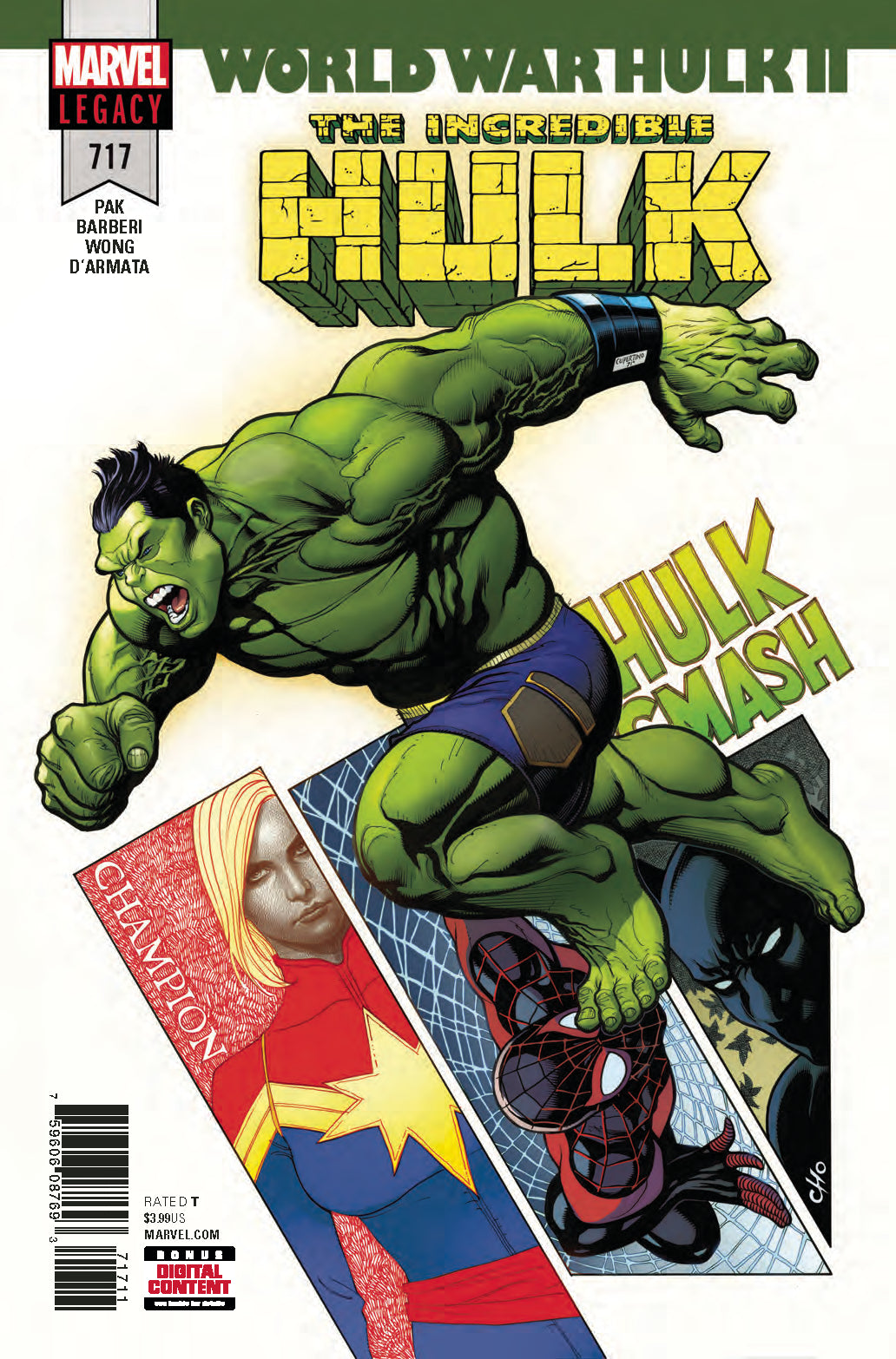 INCREDIBLE HULK #717 LEG