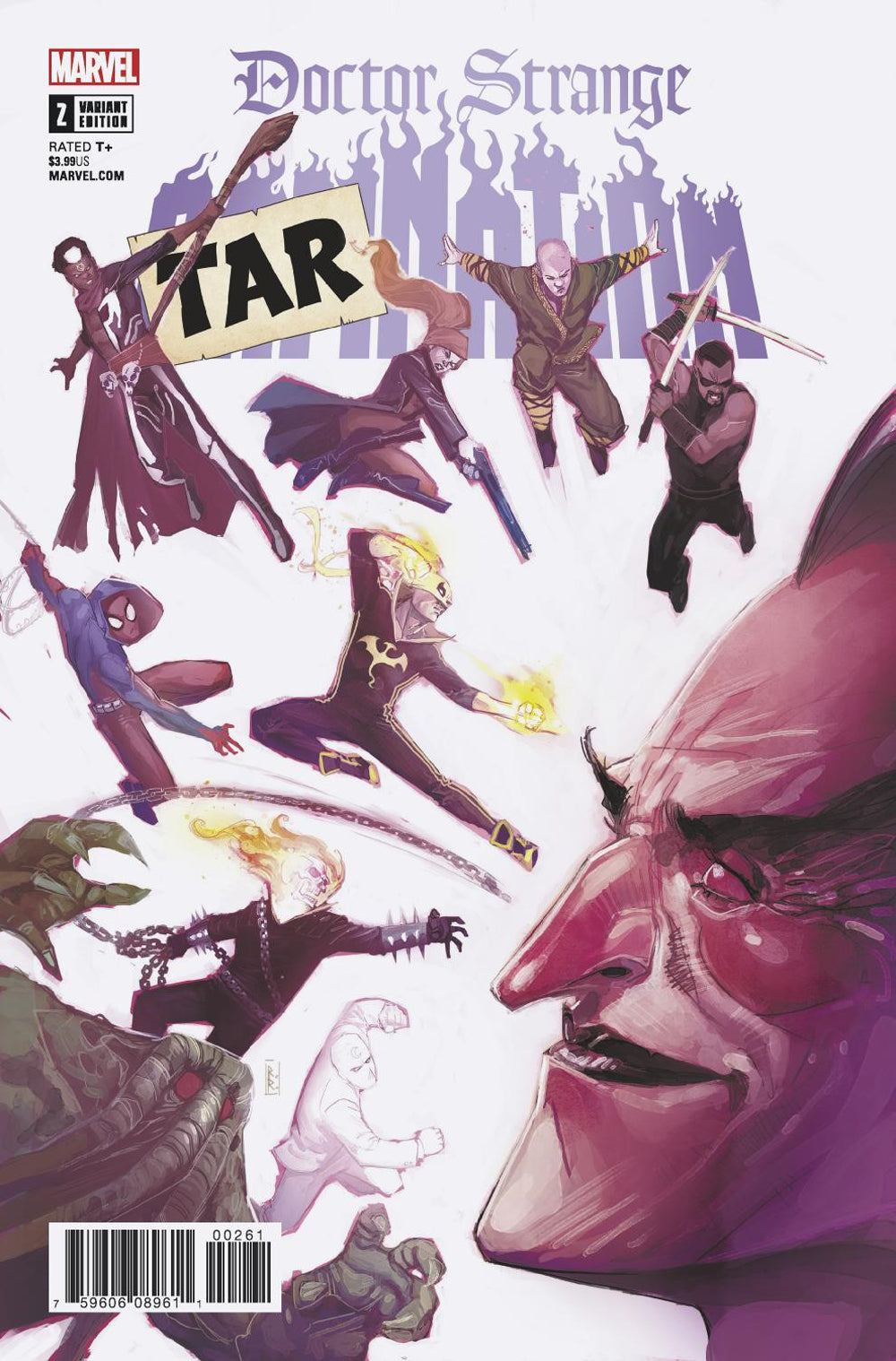 DOCTOR STRANGE DAMNATION #2 (OF 4) TARNATION VAR LEG