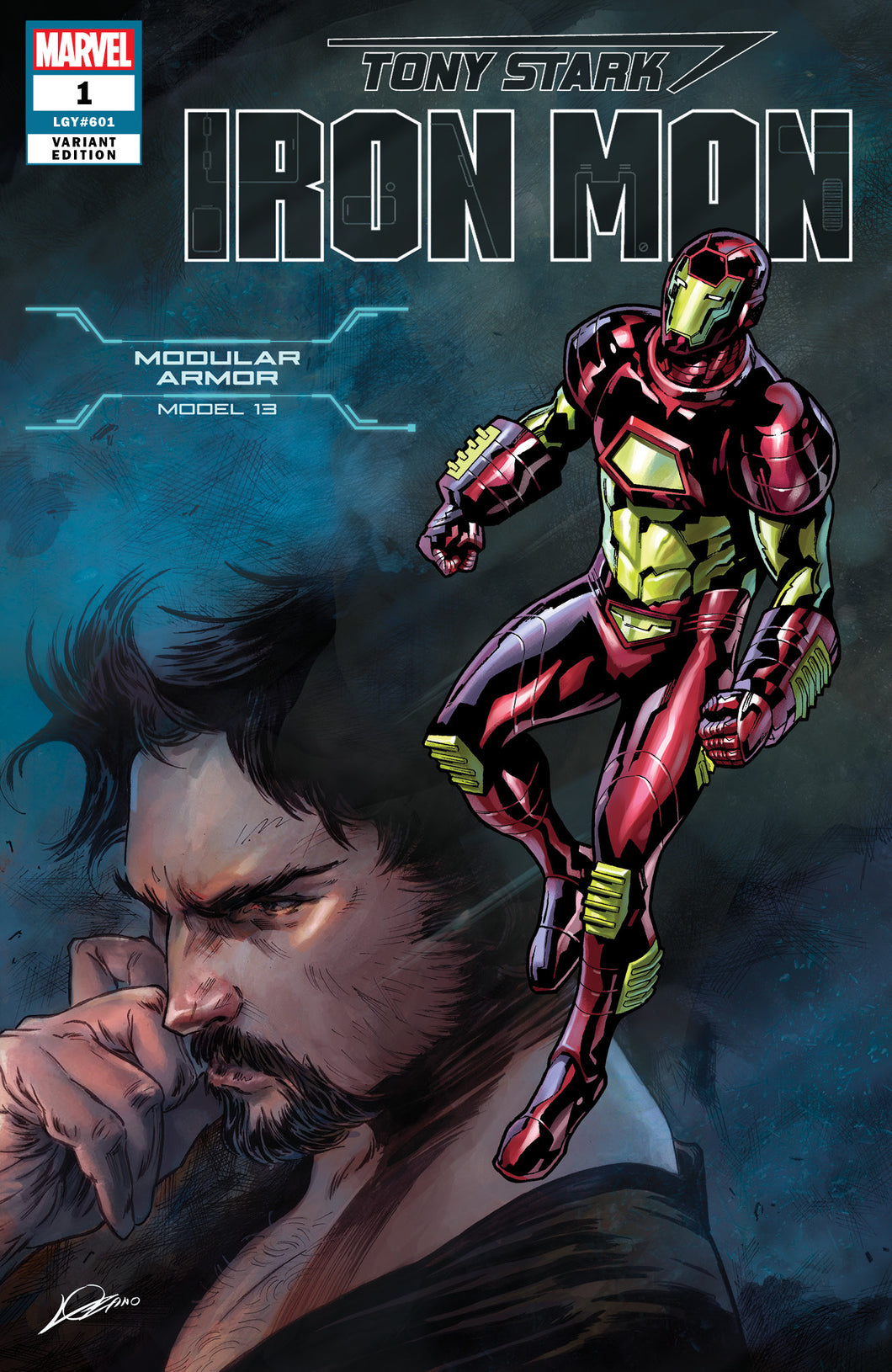 TONY STARK IRON MAN #1 MODULAR ARMOR VAR