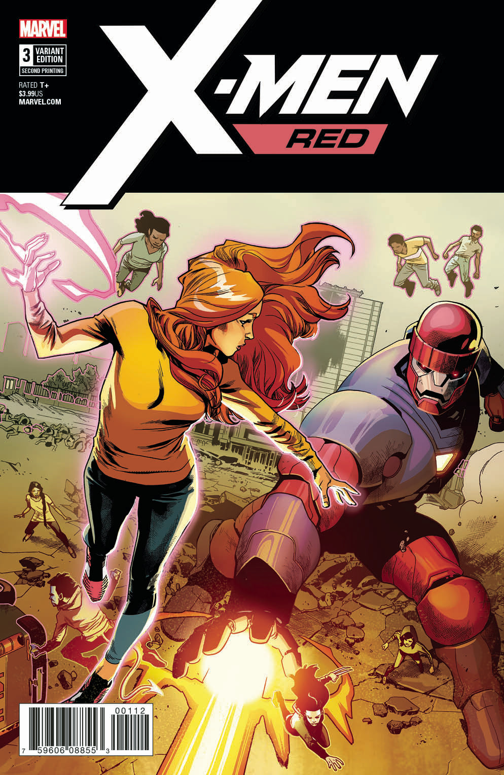 X-MEN RED #3 2ND PTG ASRAR VAR LEG
