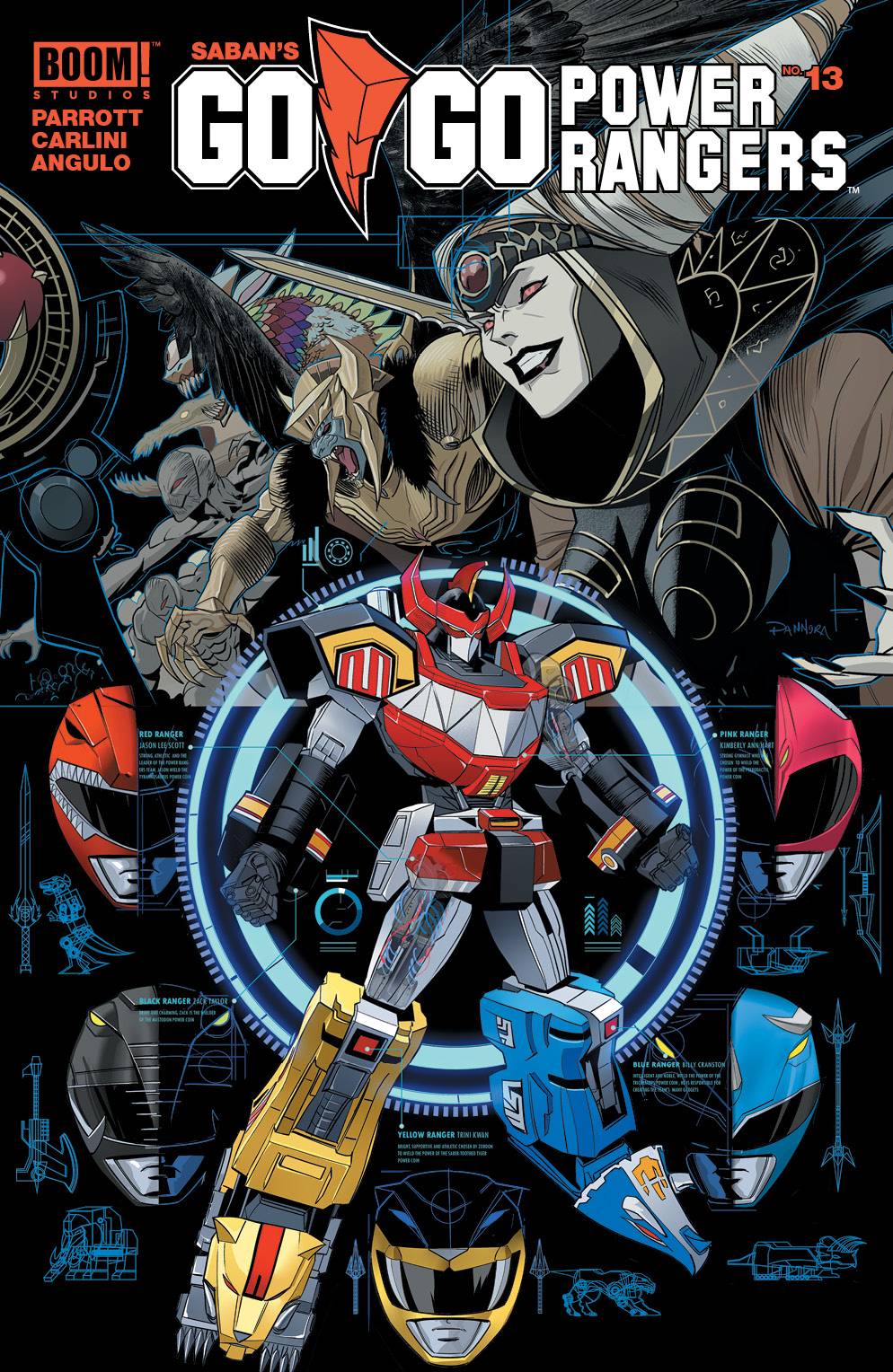 GO GO POWER RANGERS #13 MAIN & MIX SG (C: 1-0-0)