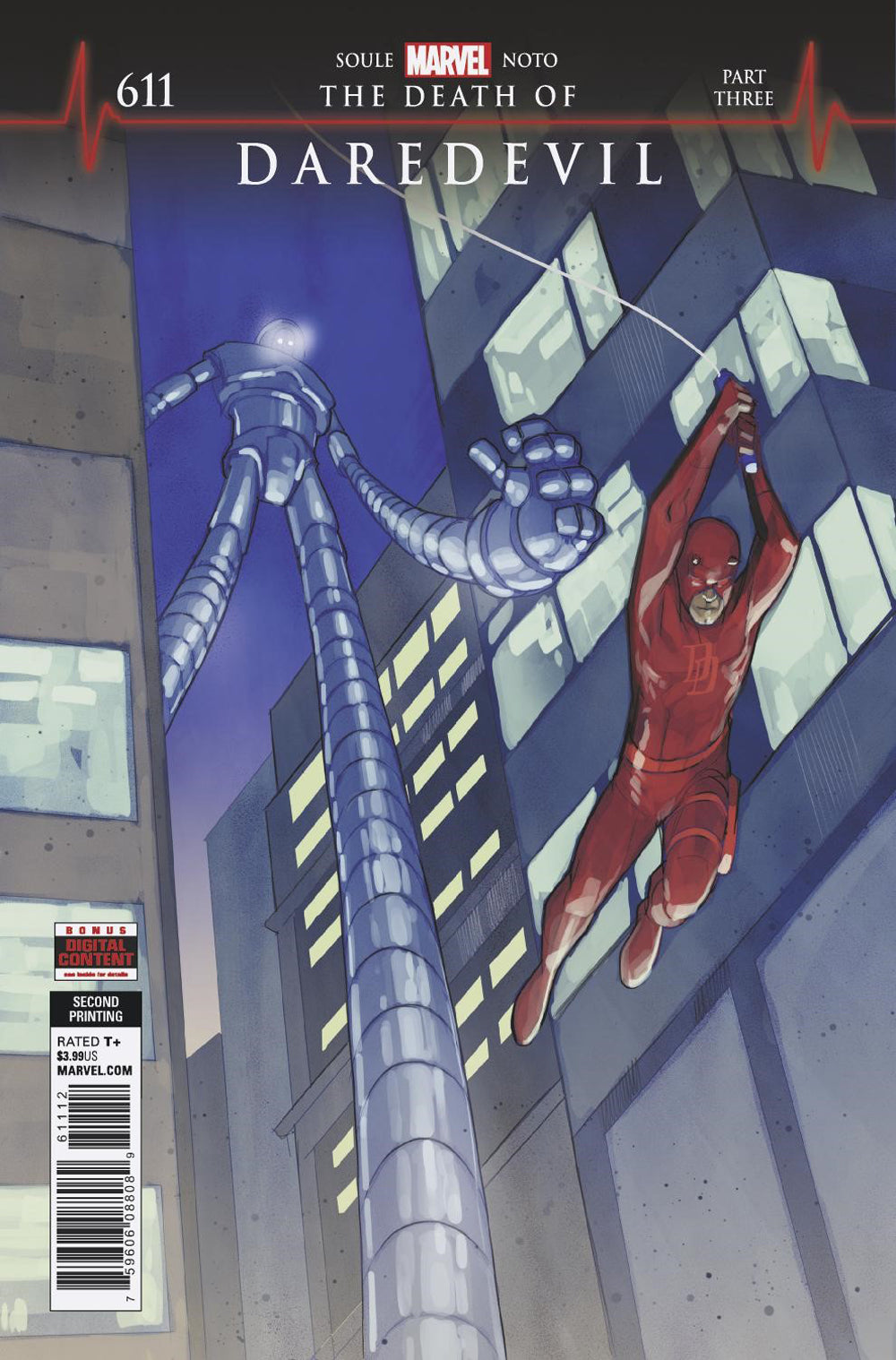 DAREDEVIL #611 2ND PTG NOTO VAR