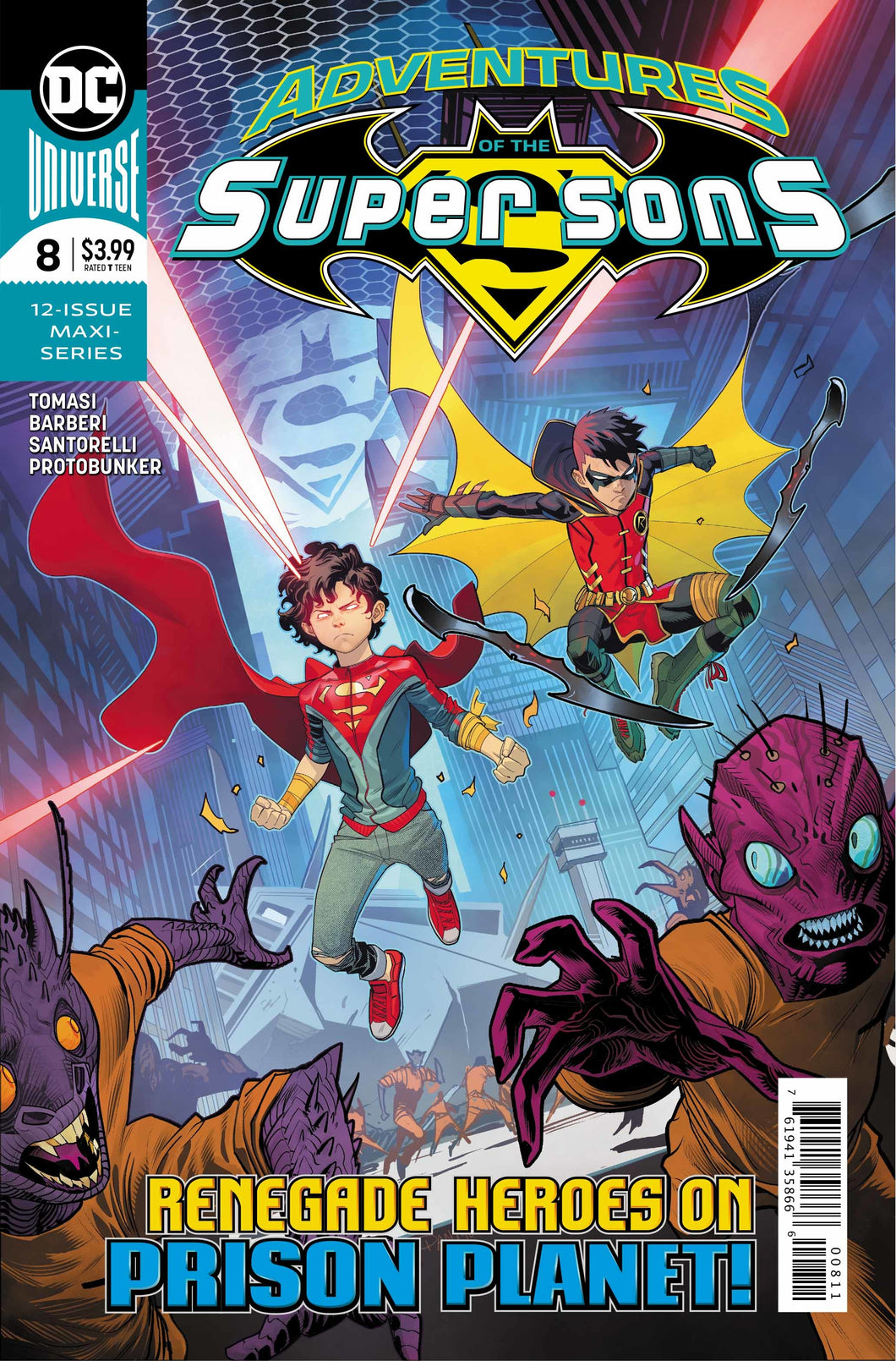 ADVENTURES OF THE SUPER SONS #8 (OF 12)