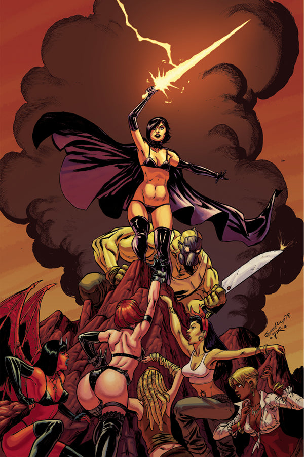 HACK SLASH VS CHAOS #4 40 COPY SEELEY VIRGIN INCV
