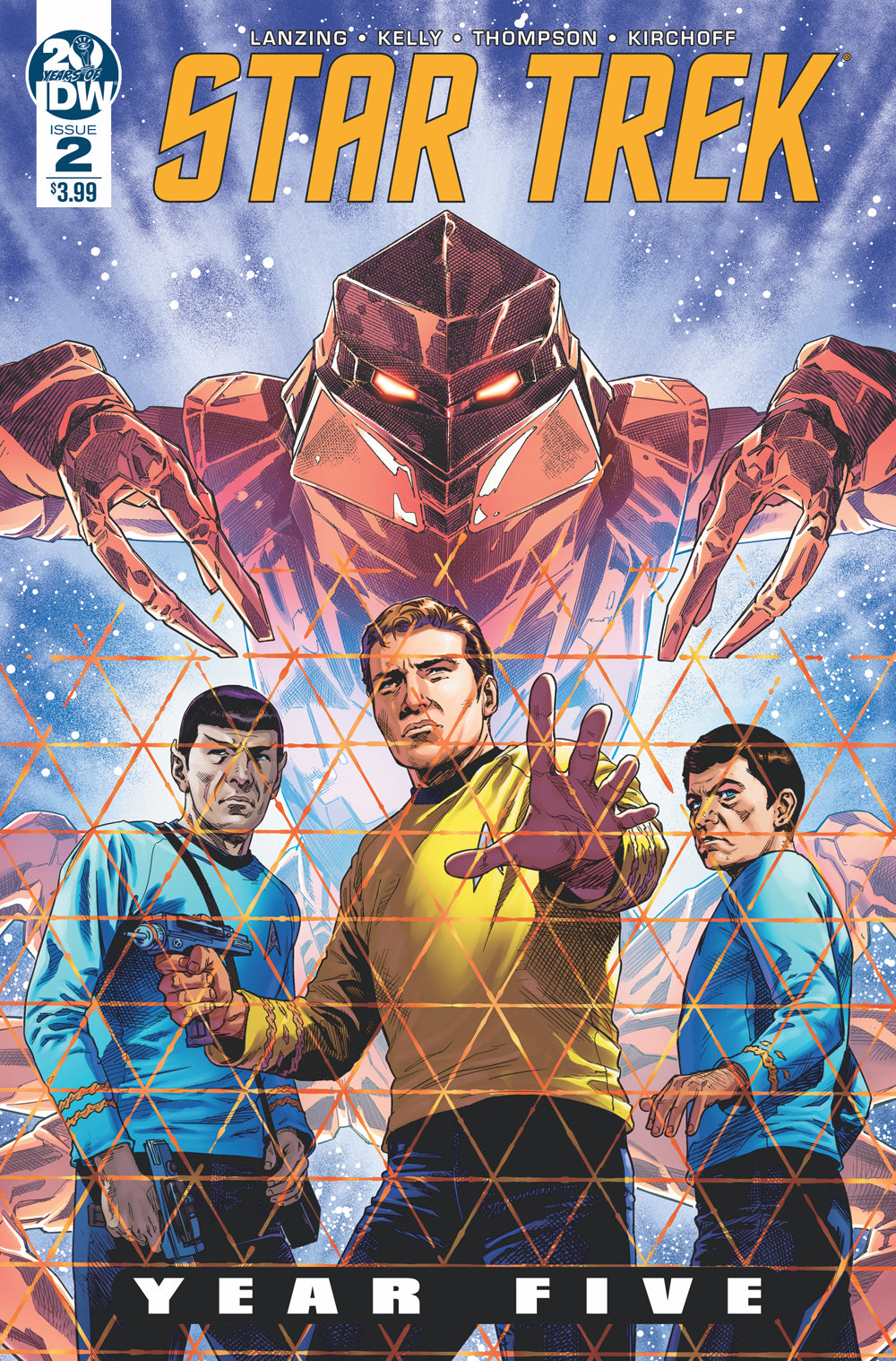 STAR TREK YEAR FIVE #2 CVR A THOMPSON