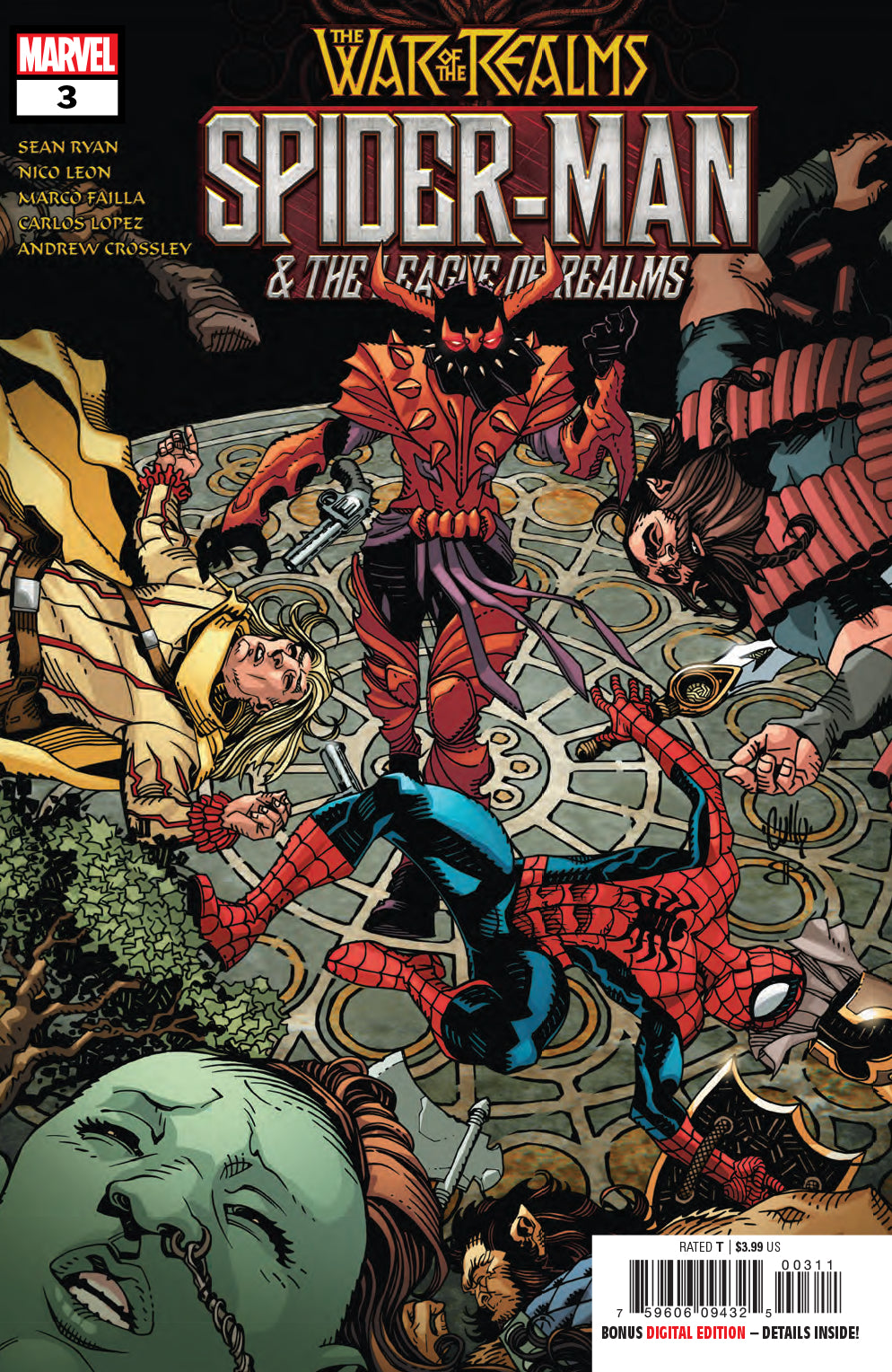 SPIDER-MAN & LEAGUE OF REALMS #3 (OF 3) WR