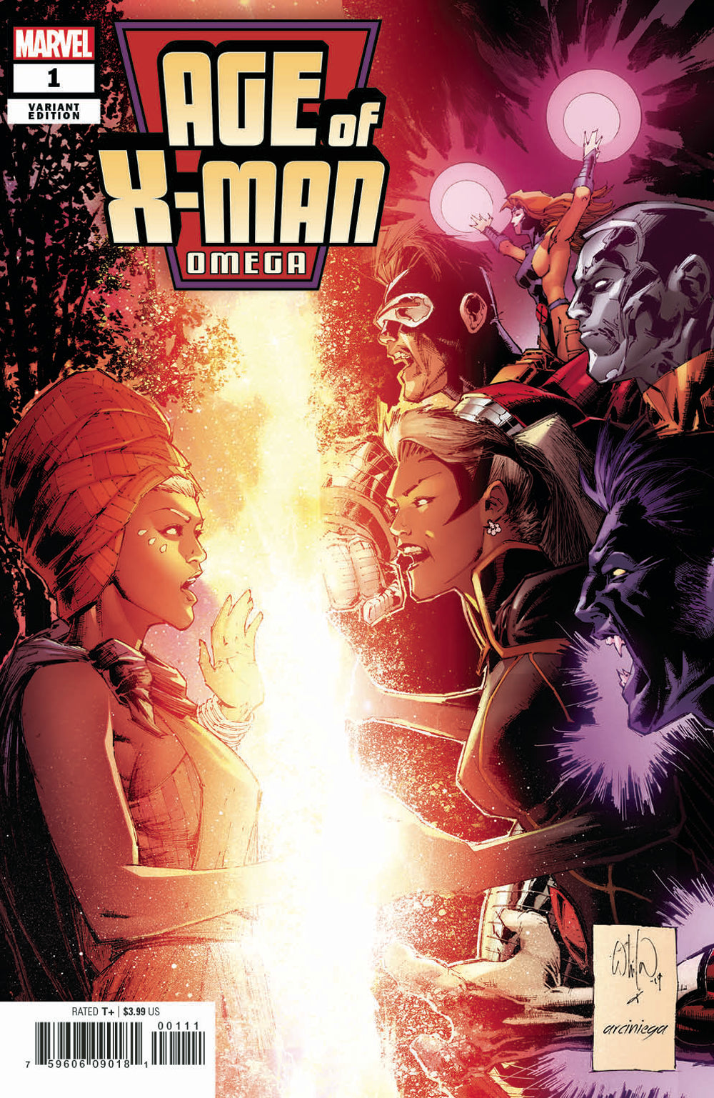 AGE OF X-MAN OMEGA #1 PORTACIO VAR