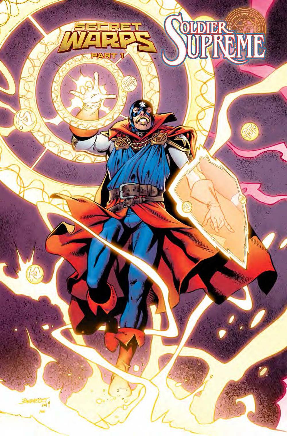 SECRET WARPS SOLDIER SUPREME ANNUAL #1 PACHECO CONNECTING VA