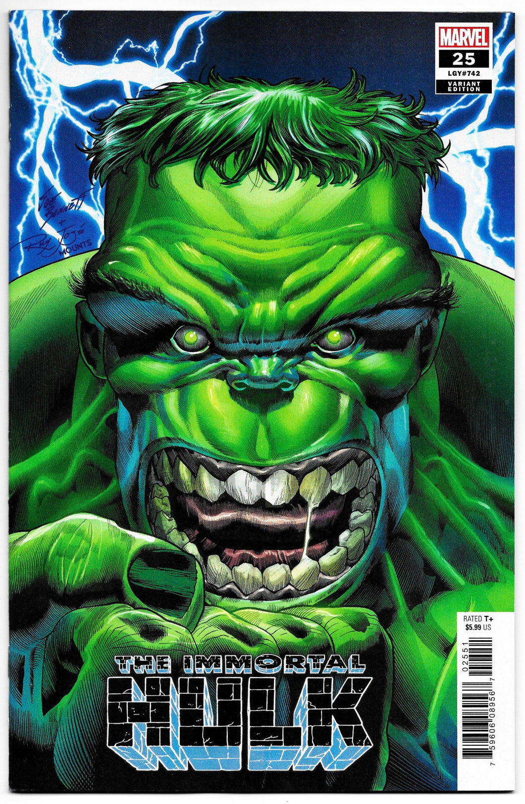 IMMORTAL HULK #25 BENNETT VAR