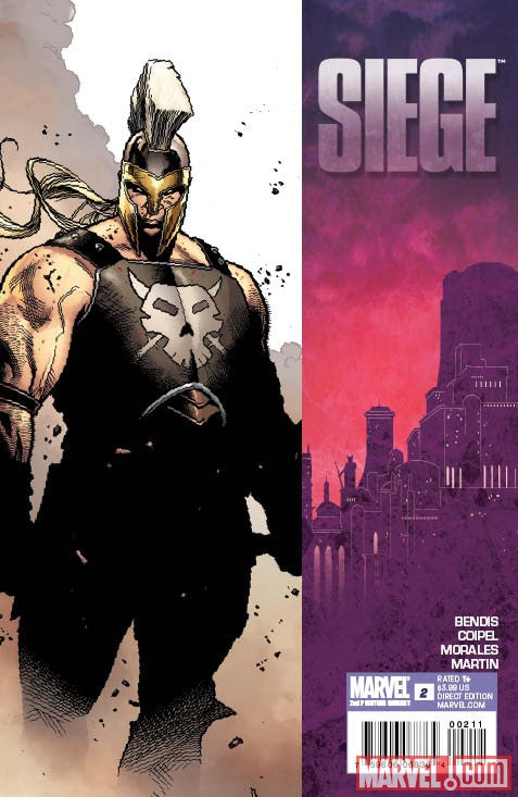 SIEGE #2 2ND PRINT VARIANT SWA