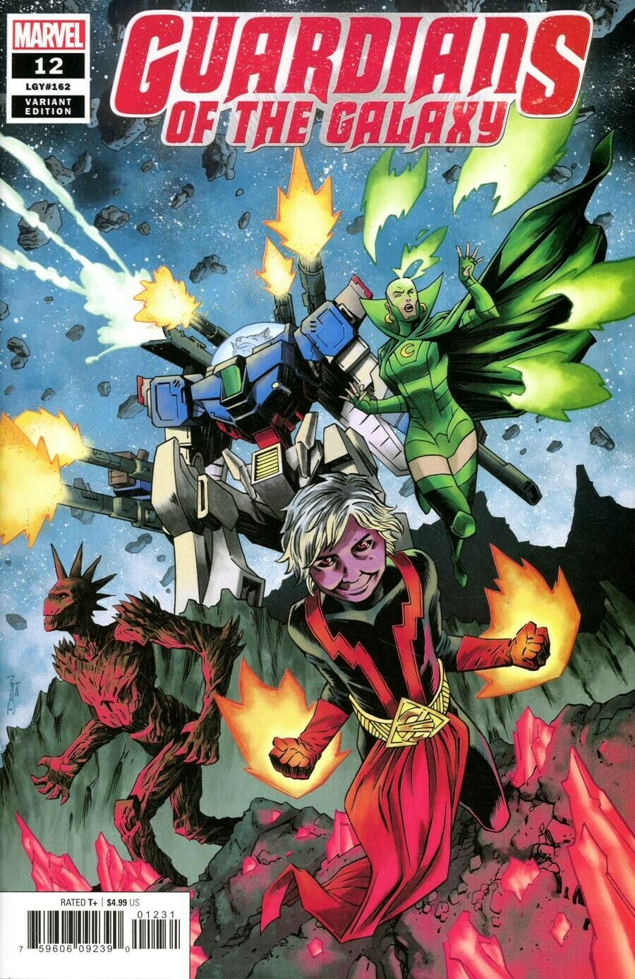 GUARDIANS OF THE GALAXY #12 SHALVEY VAR